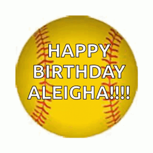 Happy Birthday Written On Pickleball Meme GIF
