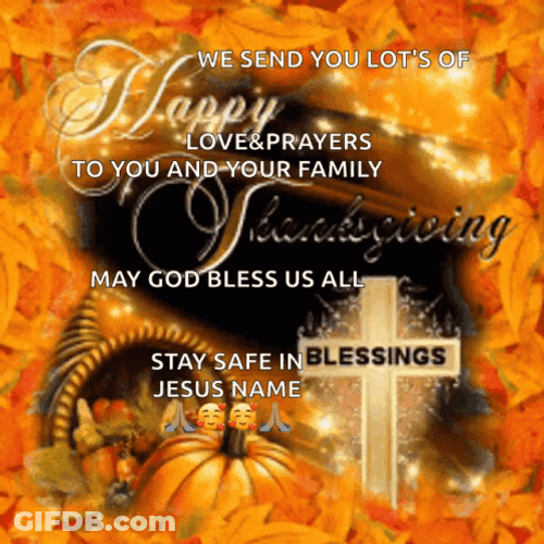 Happy Blessed Thanksgiving GIF