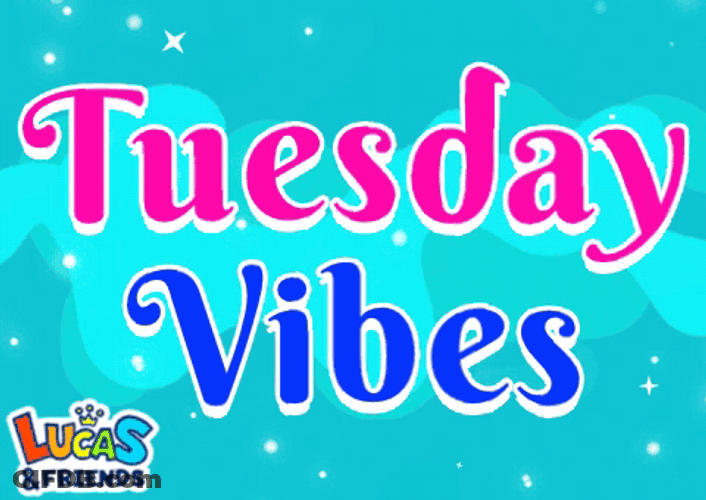 Happy Blessed Tuesday Fun Vibes GIF