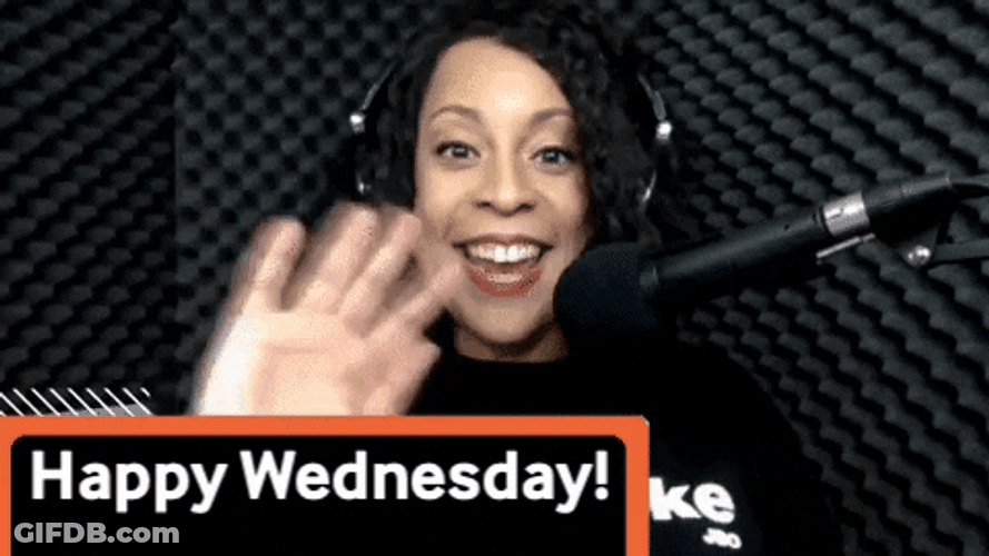 Happy Blessed Wednesday Podcast GIF