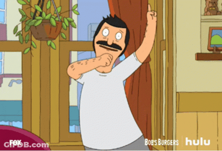 Happy Bob Belcher Dancing Bobs Burgers GIF