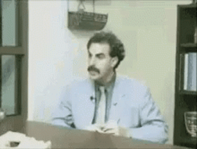 Happy Borat Very Nice Great Success GIF