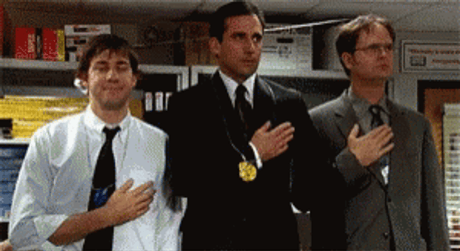 Happy Boss Day Confused Men GIF
