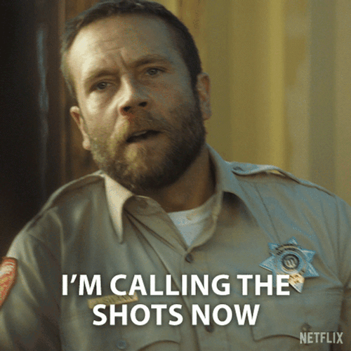 Happy Boss Day I'm Calling The Shots Now GIF