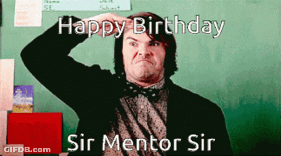 Happy Boss Day Sir Mentor GIF