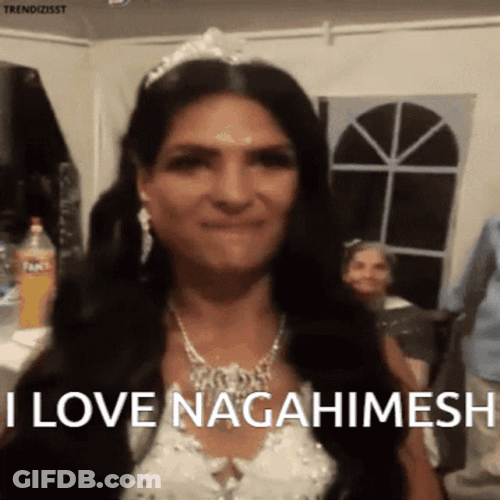 Happy Bride No Teeth GIF