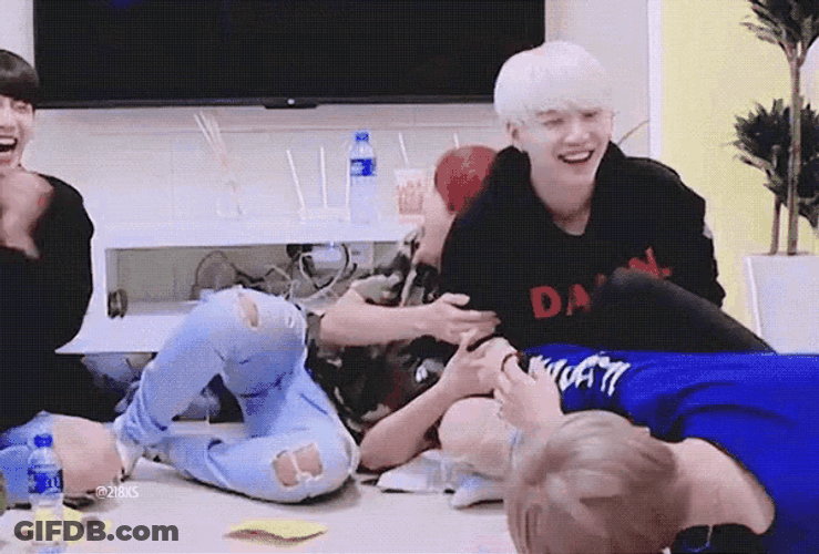 Happy Bts Members Lmao GIF