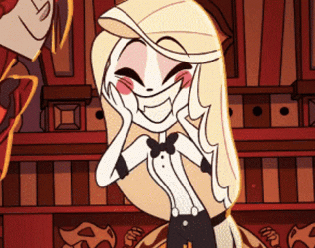 Happy Charlie Morningstar Hazbin Hotel GIF