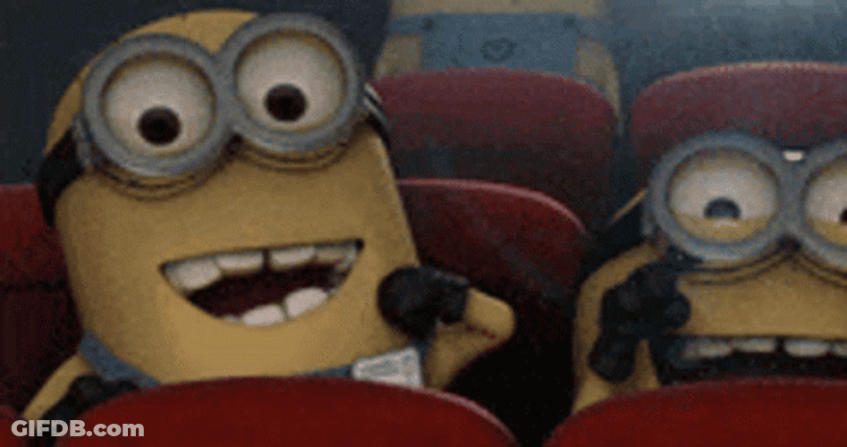 Happy Cheering Minions Aplausos GIF