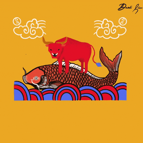 Happy Chinese New Year Fish GIF