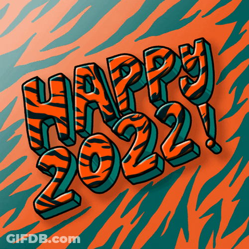 Happy Chinese New Year Stripes GIF