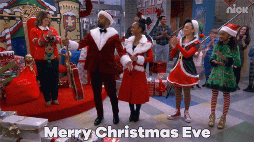 Happy Christmas Eve That Girl LayLay GIF
