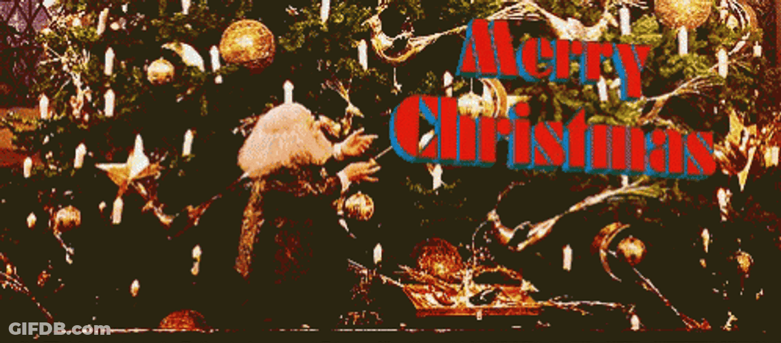 Happy Christmas Harry Merry Old Elf GIF