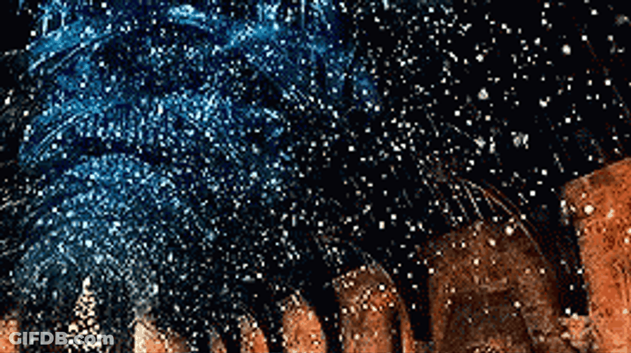 Happy Christmas Harry Snow Falling GIF