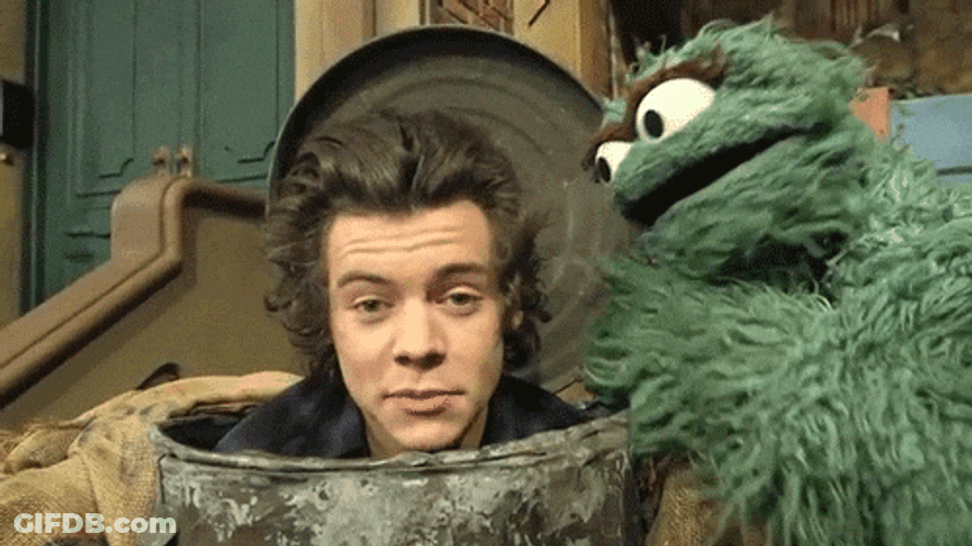 Happy Christmas Harry Styles Elmo Street GIF