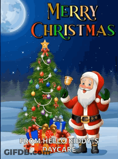 Happy Christmas Santa Claus GIF