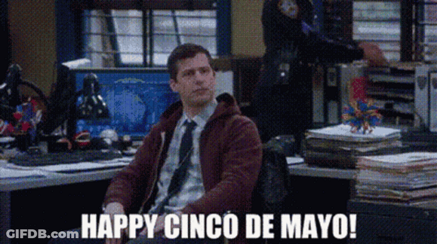 Happy Cinco De Mayo Bald Guy GIF