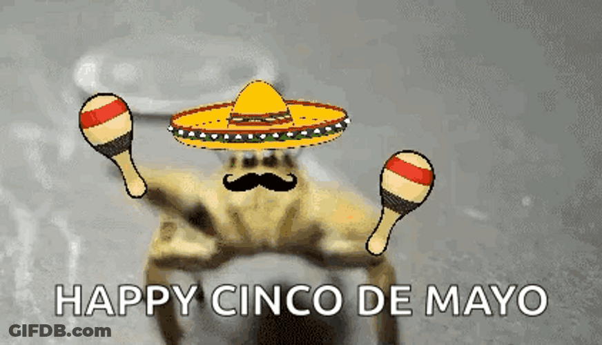 Happy Cinco De Mayo Mexican Crab GIF