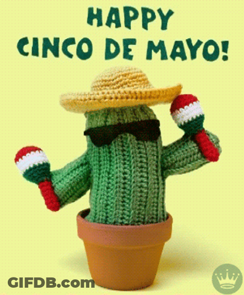 Happy Cinco De Mayo Spanish Celebration GIF
