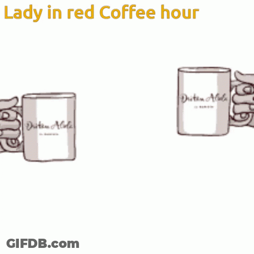 Happy Coffee Day Poster GIF