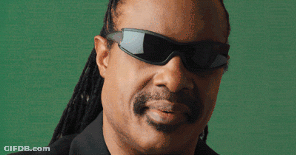 Happy Cool Stevie Wonder Birthday GIF
