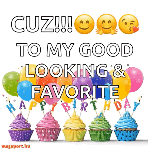 Happy Cousins Day Good Looking And Favorite GIF