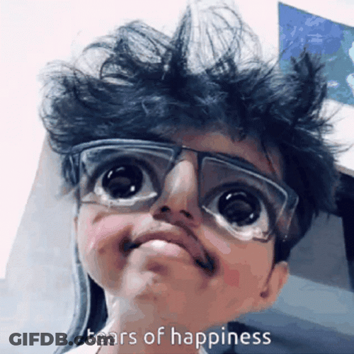 Happy Crying Tears Of Happiness GIF