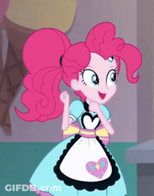 Happy Dance Pinkie Pie GIF