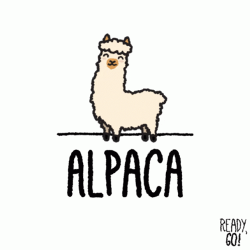 Happy Dancing Alpaca GIF
