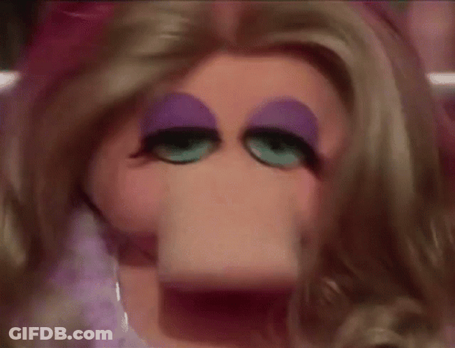 Happy Dancing Miss Piggy GIF