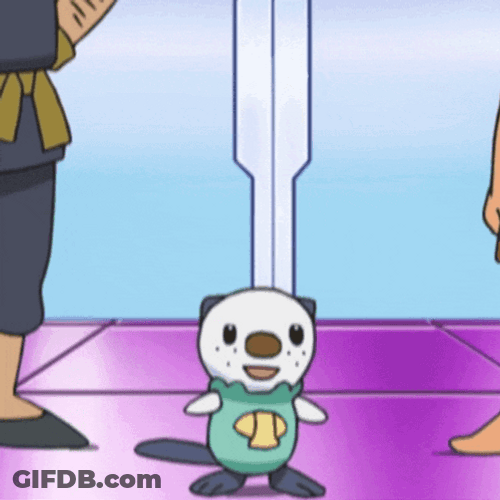 Happy Dancing Oshawott GIF