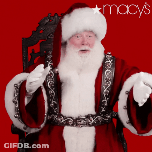 Happy Dancing Santa Claus GIF