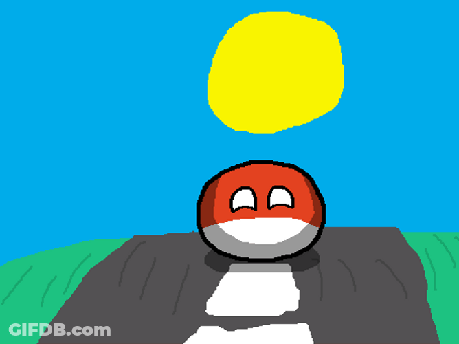 Happy Day Countryballs Polandball GIF
