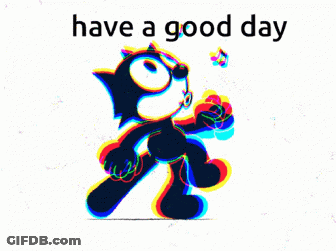 Happy Day Felix The Cat GIF