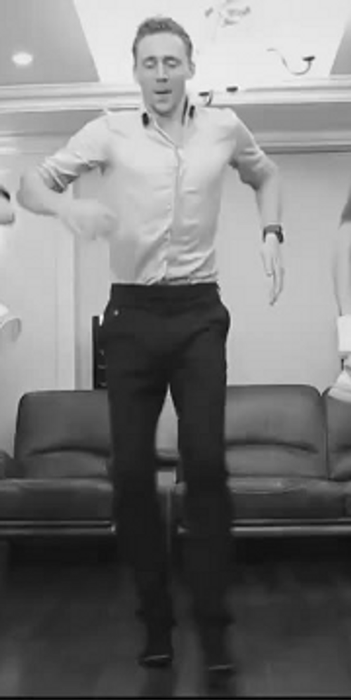 Happy Day Tom Hiddleston Dance GIF
