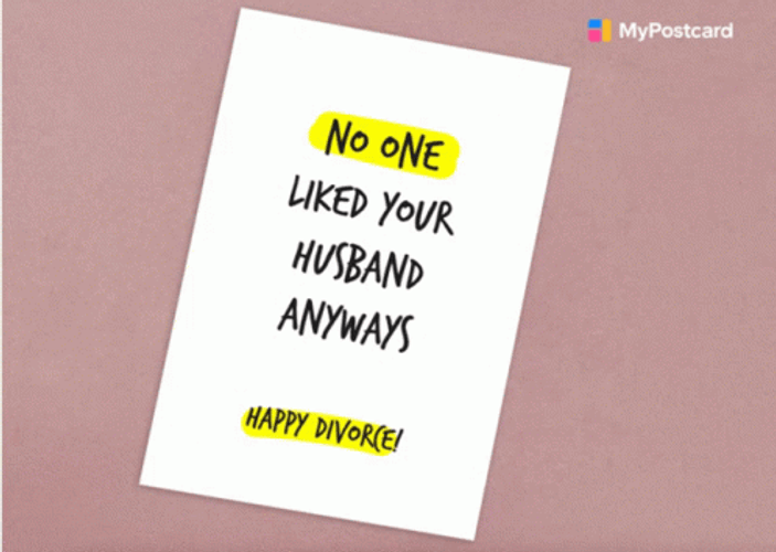 Happy Divorce No One Like You Anyway GIF