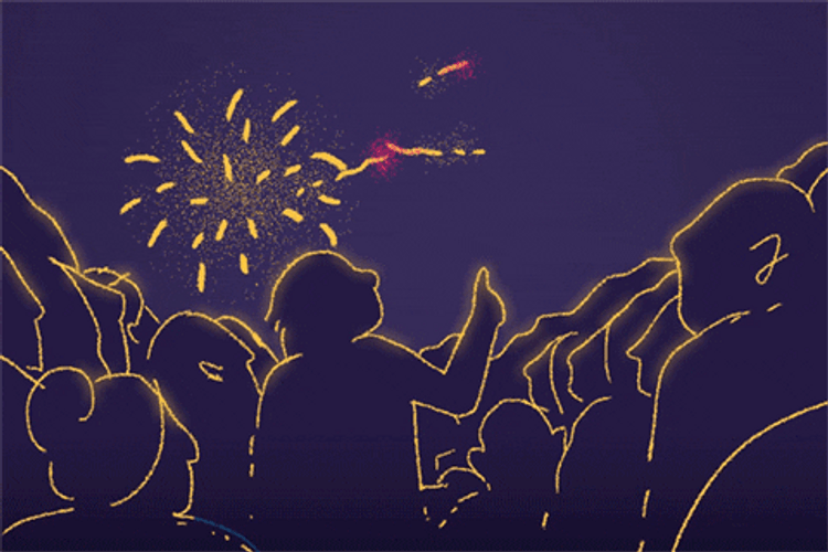 Happy Diwali Animation GIF