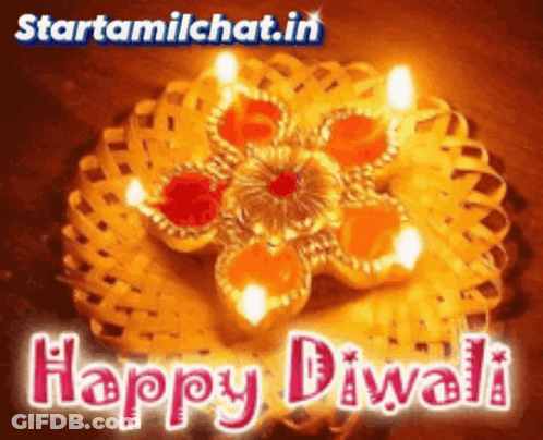 Happy Diwali Cake GIF