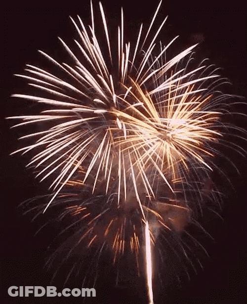 Happy Diwali Fireworks Background GIF