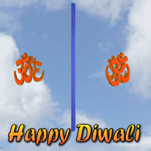 Happy Diwali Lakshmi Frame GIF
