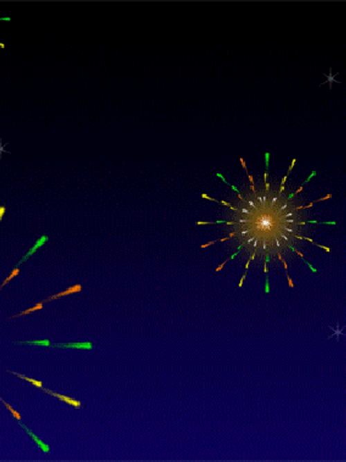 Happy Diwali Rainbow GIF