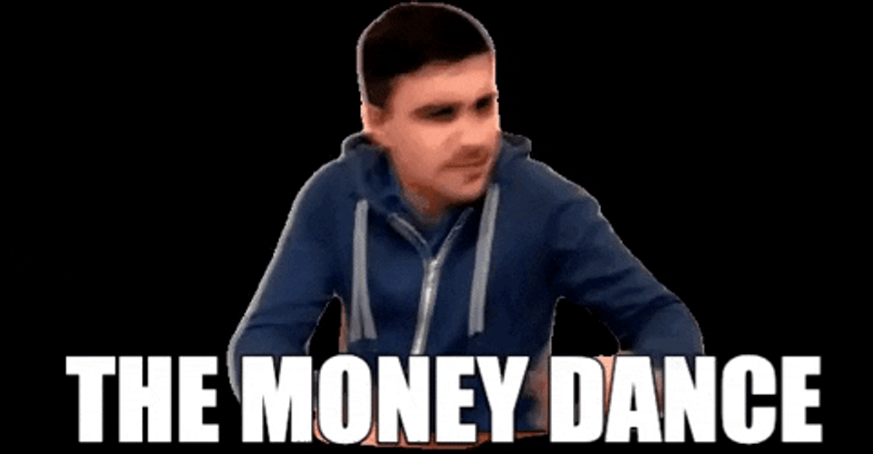 Happy Donald Trump Money Dance Parody GIF