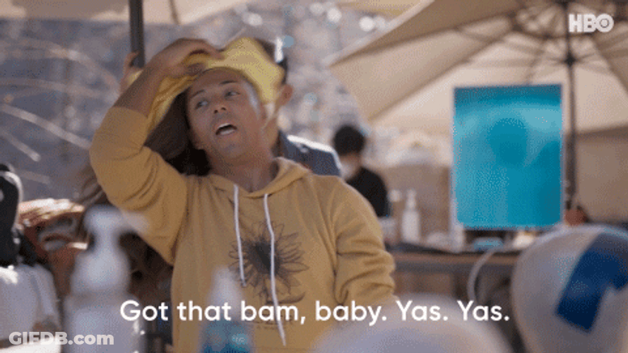 Happy Drag Queen Dancing Bam GIF