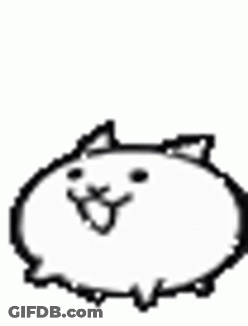 Happy Drawing Battle Cats GIF