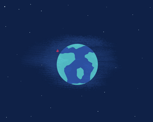 Happy Earth Day Banner Cool GIF
