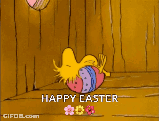 Happy Easter Birthday Our Snoopy GIF