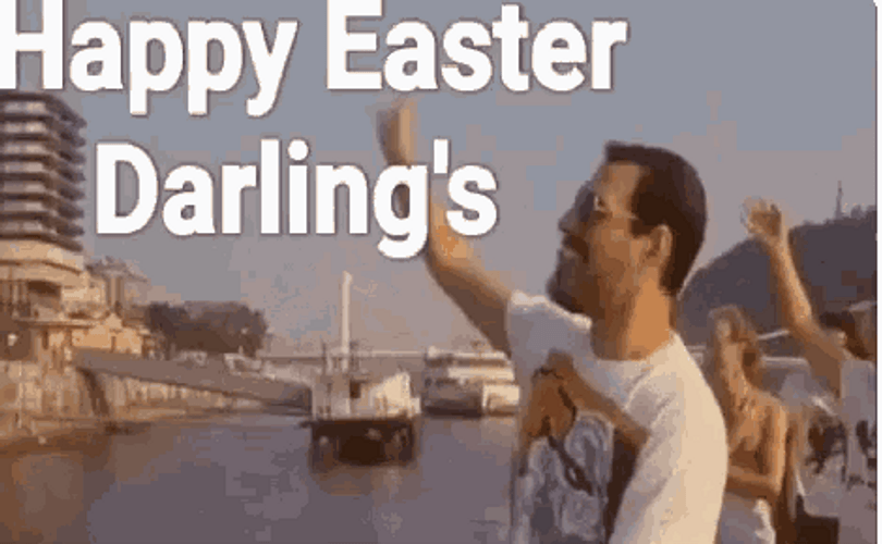 Happy Easter Darling's Freddie Mercury GIF