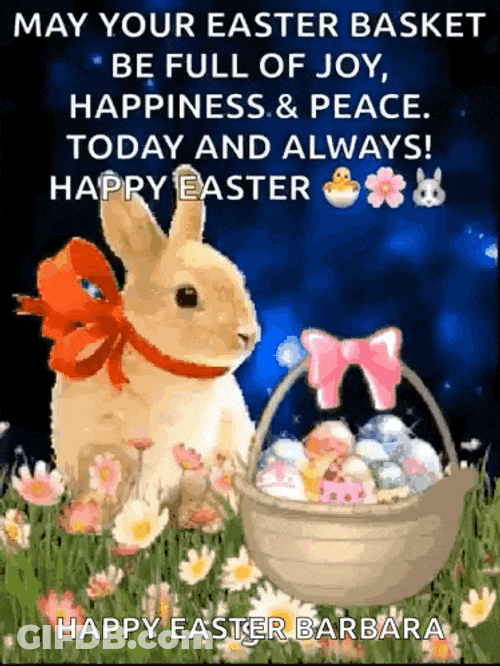 Happy Easter Easter Bunny GIF