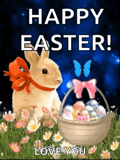 Happy Easter Easter Bunny GIF