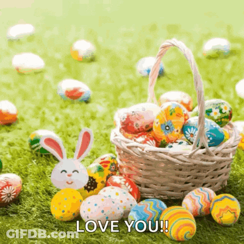 Happy Easter Easter Bunny GIF
